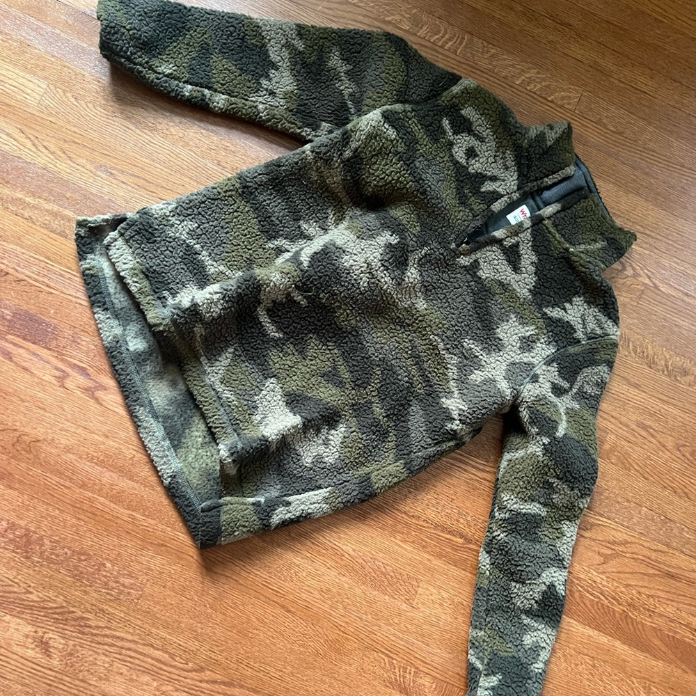 Wrangler Camouflage Fleece Jacket